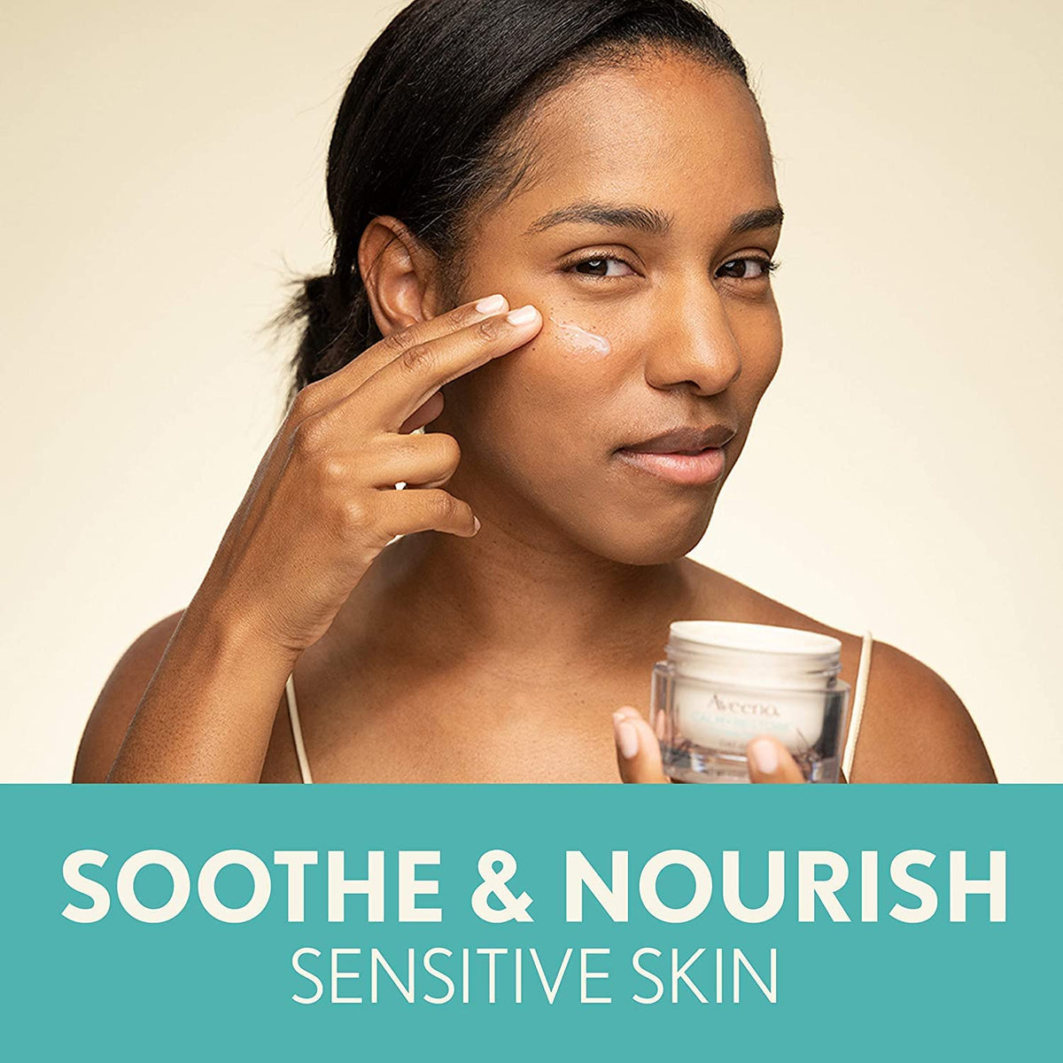 Aveeno Calm + Restore Triple Oat Hydrating Face Serum for Sensitive Skin Gentle and Lightweight