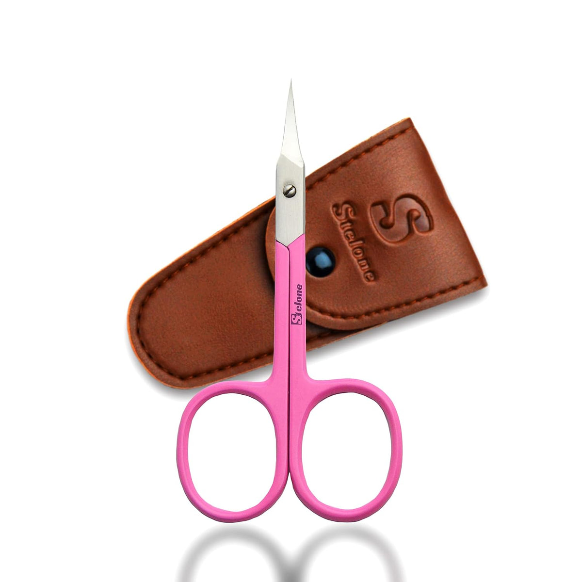 Cuticle Scissors Extra Fine Curved - Stainless Steel Professional Manicure Scissors Curved Finely