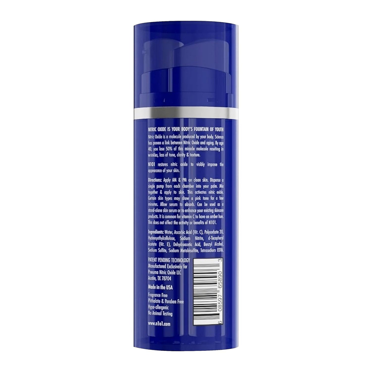 Nitric Oxide Activating Serum with Antioxidants | Hydrating Serum For Face | Decreases Wrinkles |