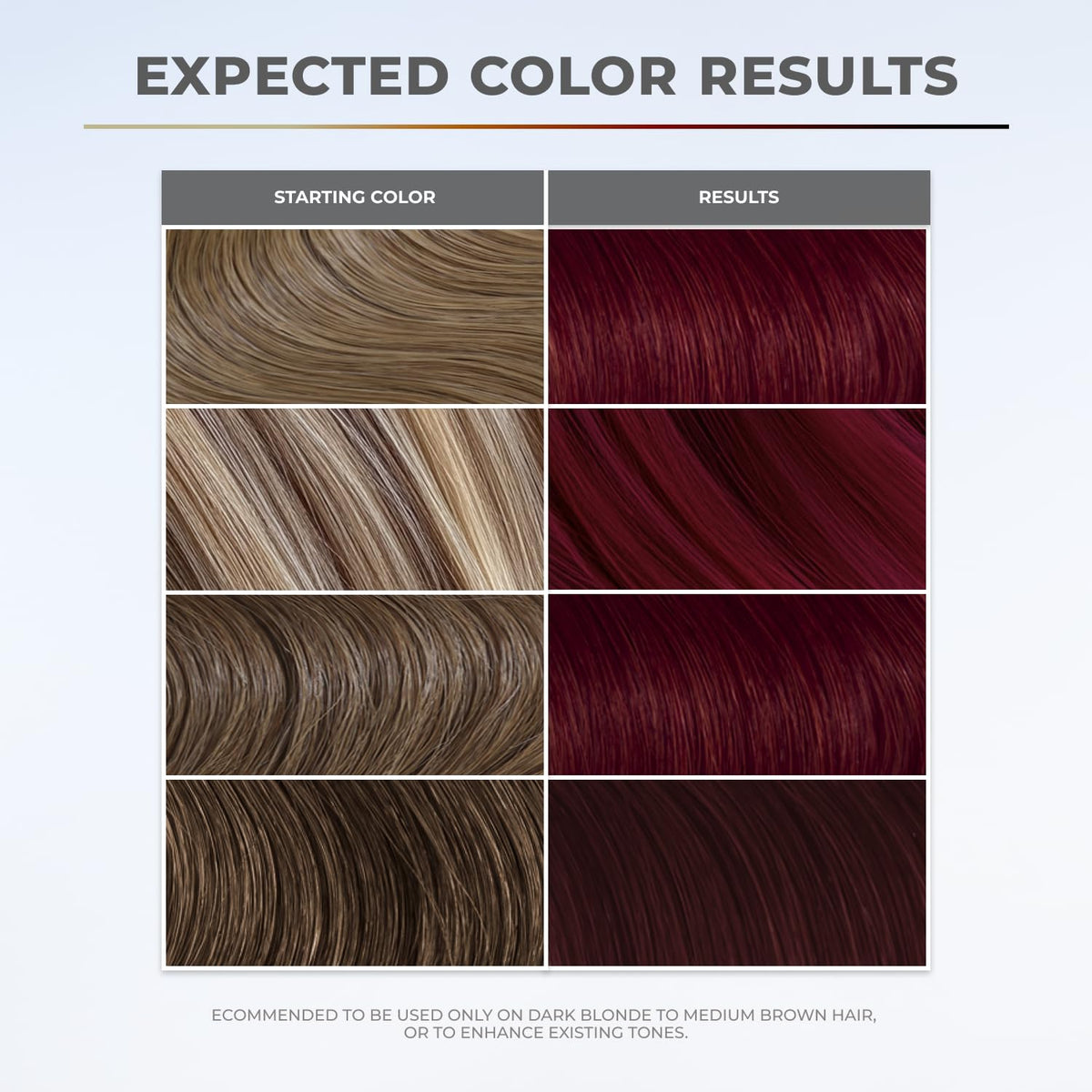 XMONDO Color Deep Red Brown Color Depositing Mask & Semi-Permanent Hair Dye Super Gloss Infused