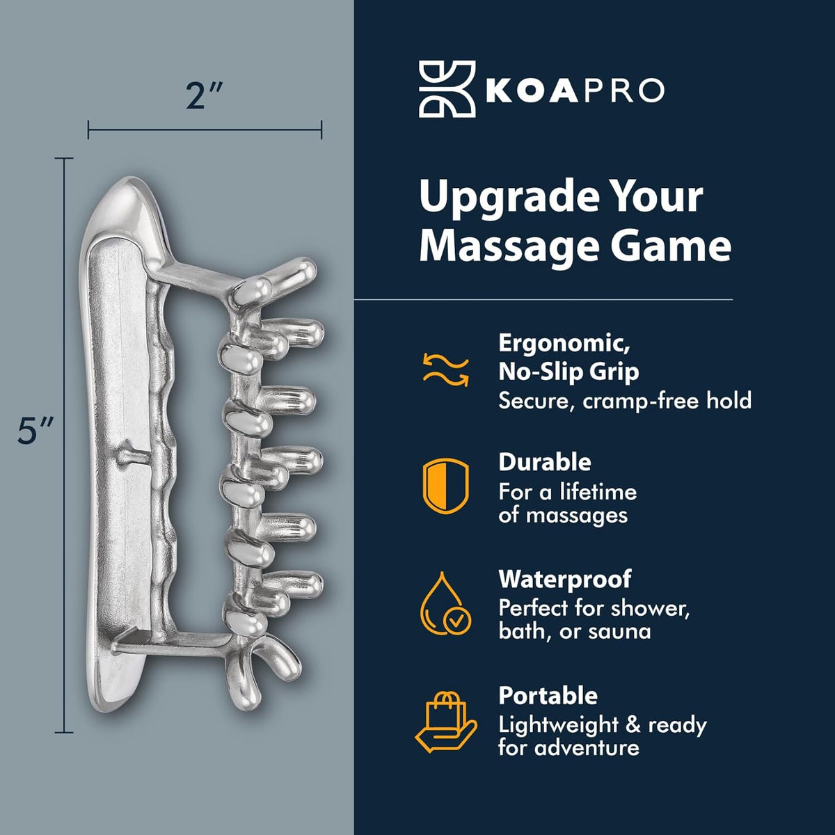 KOAPRO Facial Facia Blaster Tool for Sensitive Fascia Blasting - Face Gua Sha Tool Helps Lymphatic