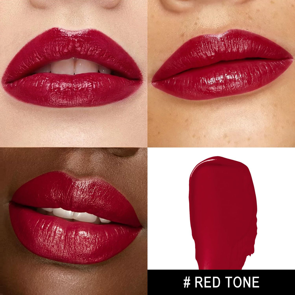 MAKI YIKA Moisture Burgundy Lipstick for Women Hydrate Lip Balm for Dry Cracked Lips Weightless