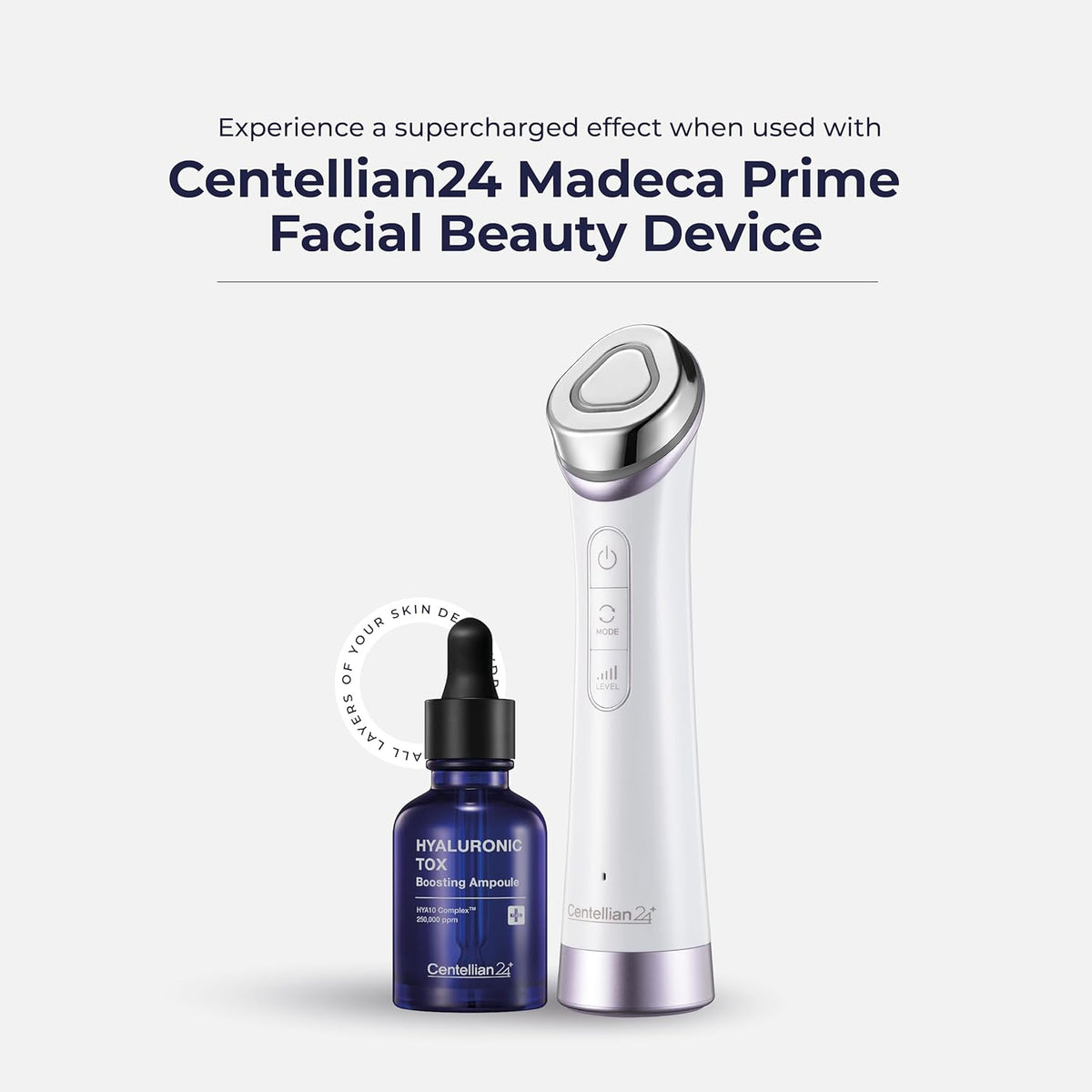 CENTELLIAN 24 Hyaluronic Tox Boosting Ampoule - Deep Moisturization & Hydration with Hyaluronic
