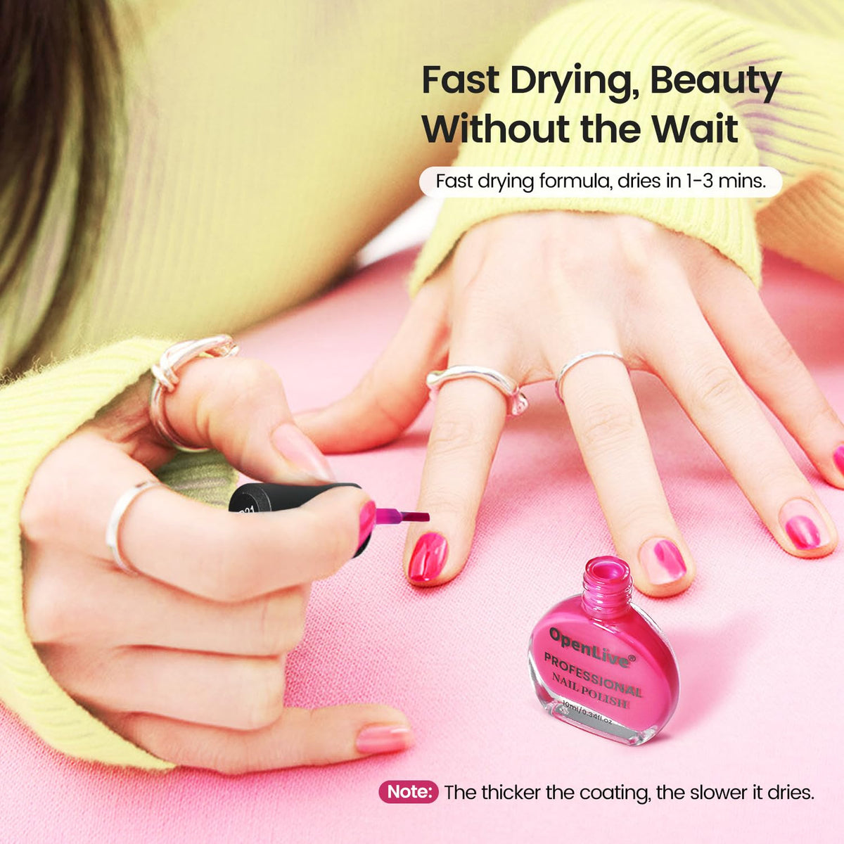 10ml Nude Pink Nail Polish Set 6 Colors Brown Red Purple All Seasons Neutral Color Quick Dry Nail