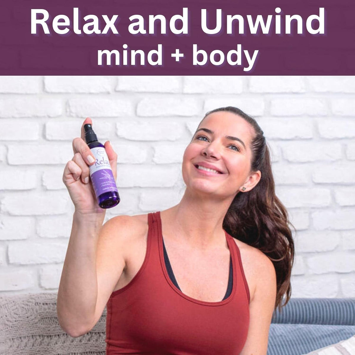 Lavender Spray Aromatherapy Mist Set of 2 – Natural Linen & Pillow Spray for Bedding, Essential Oil