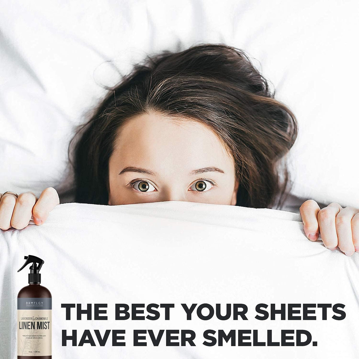 DRMTLGY Natural Green Tea Linen and Room Spray. Pure Essential Oils for a Pillow Spray, Linen Mist