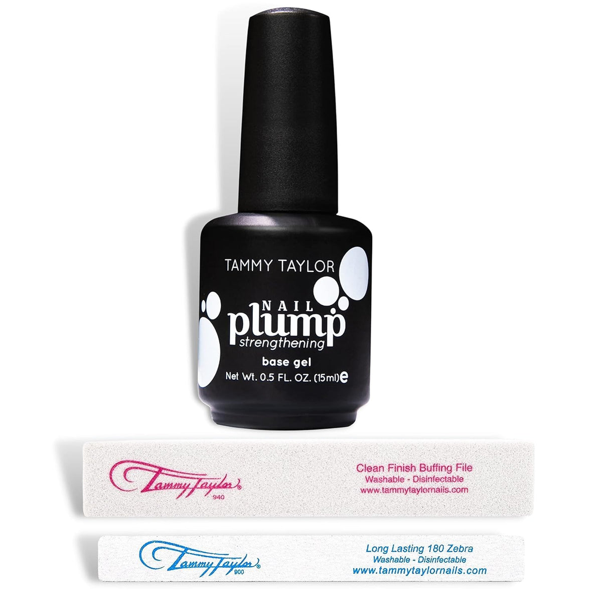 Tammy Taylor Nail Plump Nail Hardener | Extra Strength Healthy Natural Nail Strengthener Polish for
