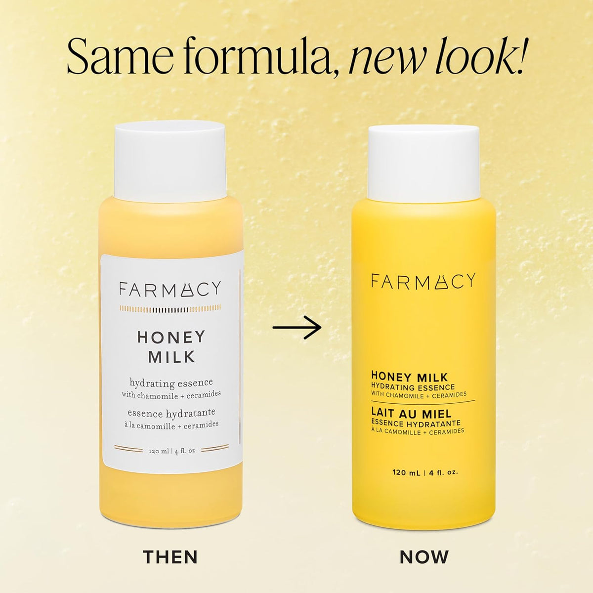 Farmacy Hydrating Essence - Hydrating Honey Milk Toner + Facial Essence to Soothe, Moisturize and