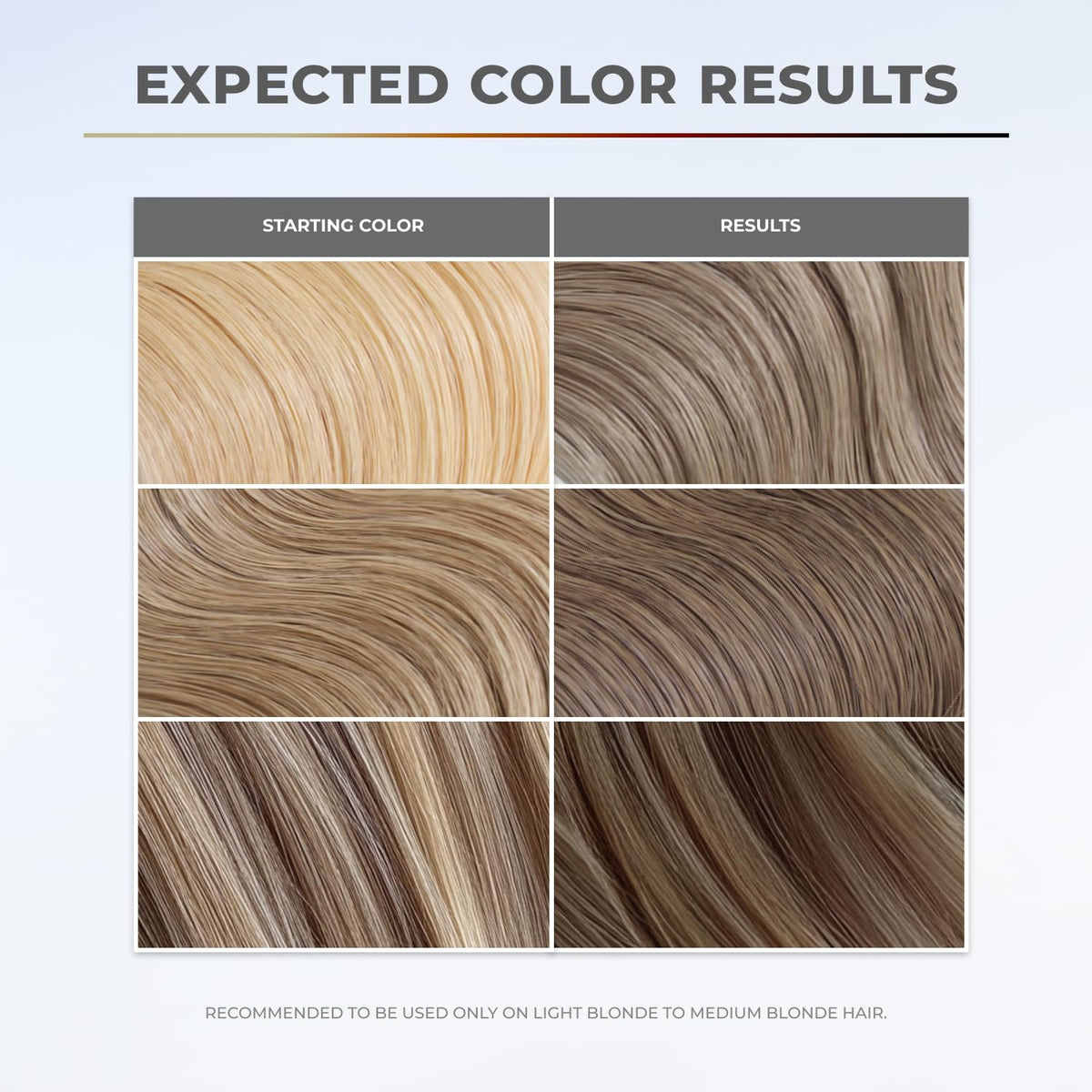 XMONDO Color Ash Blonde Color Depositing Mask & Semi-Permanent Hair Dye Super Gloss Infused with