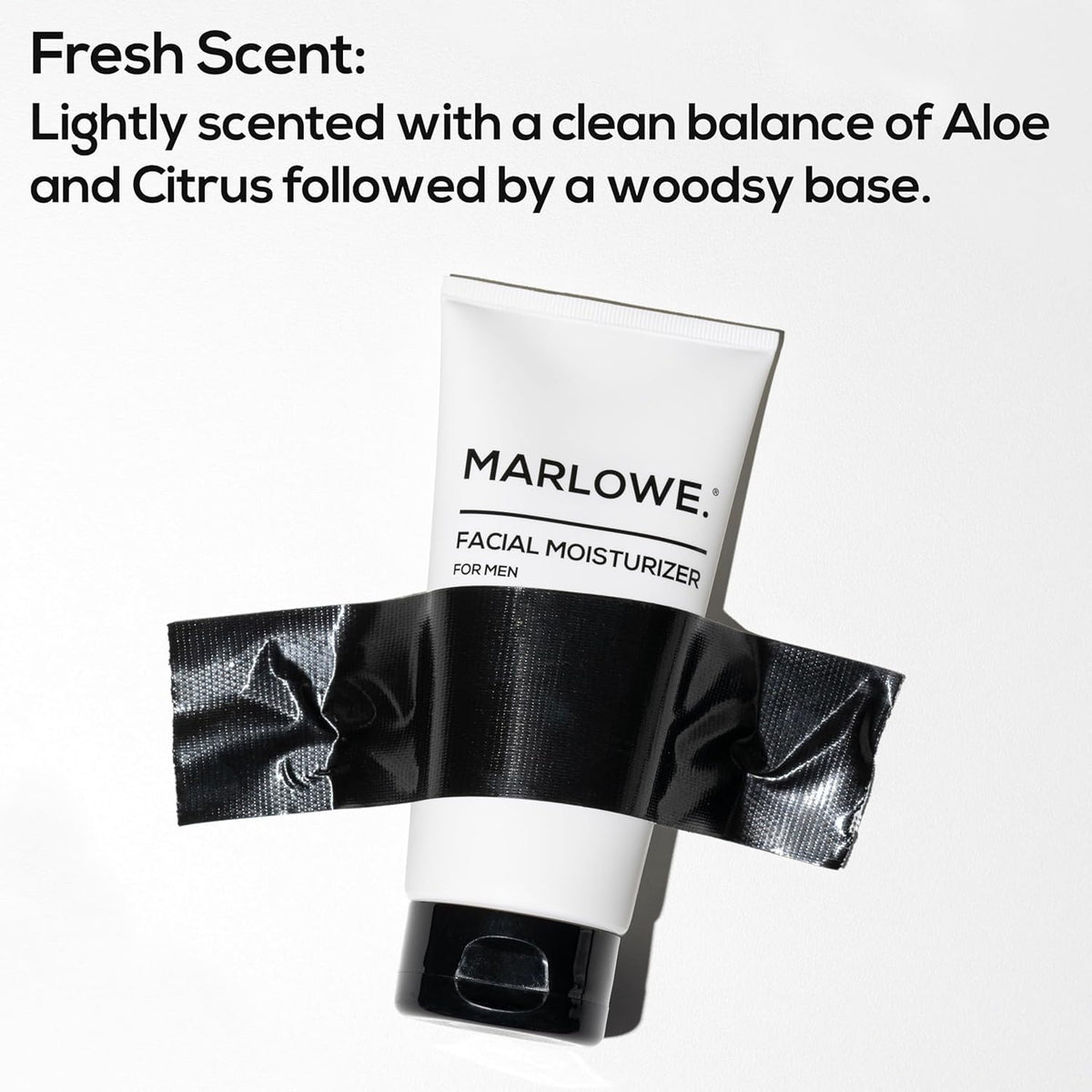 MARLOWE. Skin Care Set, No. 122 Facial Scrub 6 oz & No. 123 Facial Moisturizer 6 oz with Natural