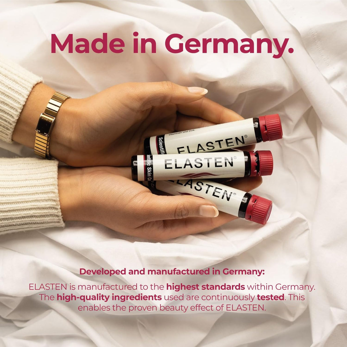 Clinically Tested Collagen Complex for Radiant Skin from Within – Reduces Fine Lines – Supports