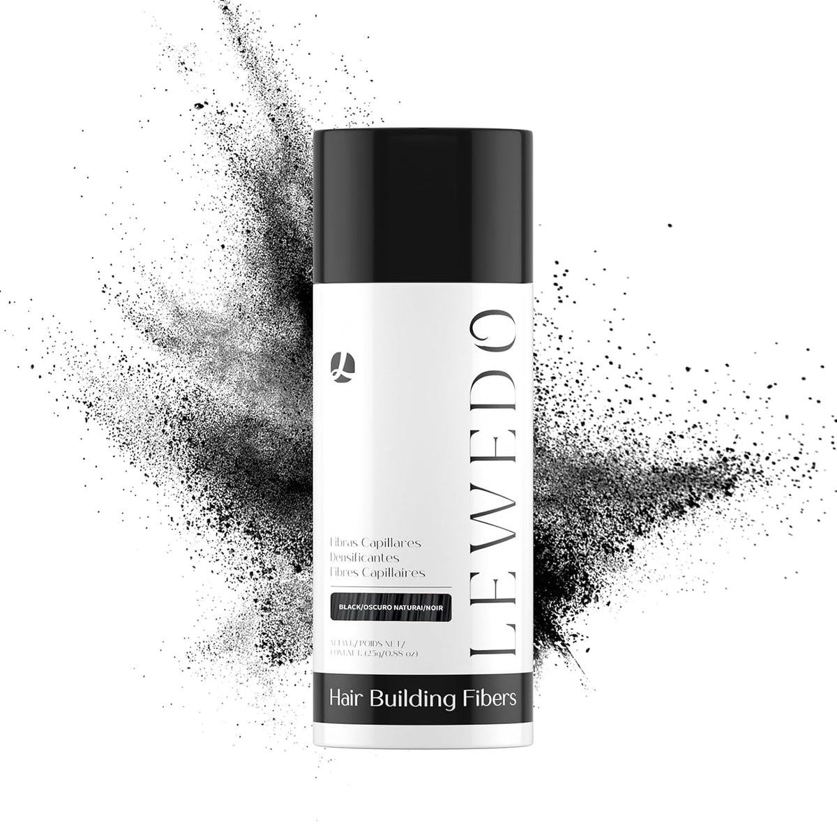 Hair Building Fibers - Instant Volume for Thinning Hair, Natural Appearance with Electrostatic