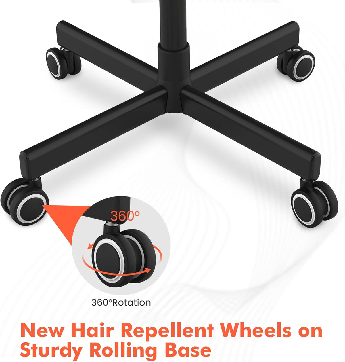 TASALON Steamer on Wheels for Professional Skin Rejuvenation, Facial Steamer Kit for Home, Spa
