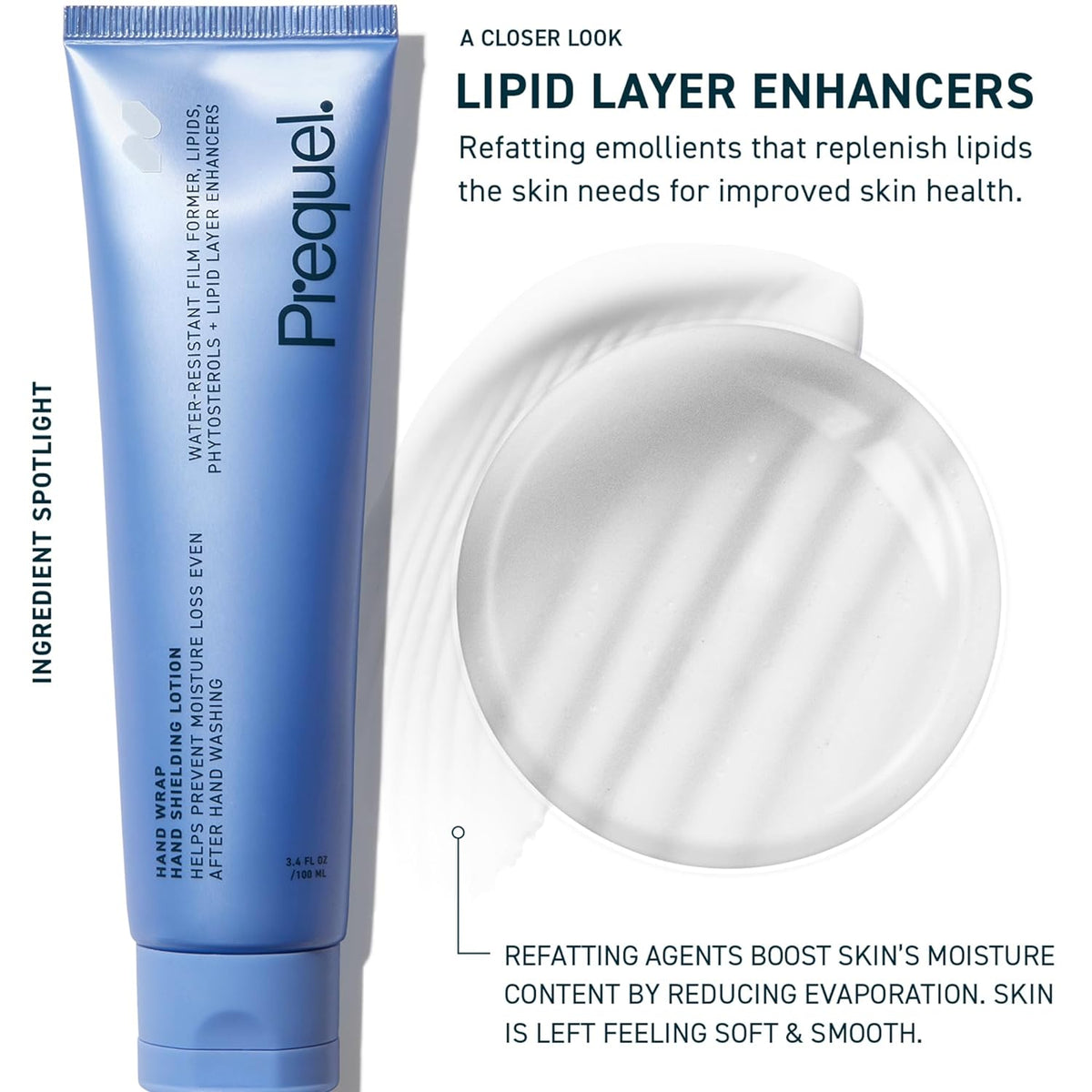 Skin Hand Wrap, Hand Cream for Dry Cracked Hands. Deep Nourishing Moisturizing Formula. Non-Greasy