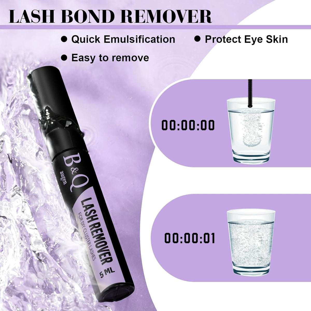 B&Q Lash Clusters Kit 280PCS Eyelash Clusters Kit,30D 40D D 9-16MIX Individual Lash Comfortable