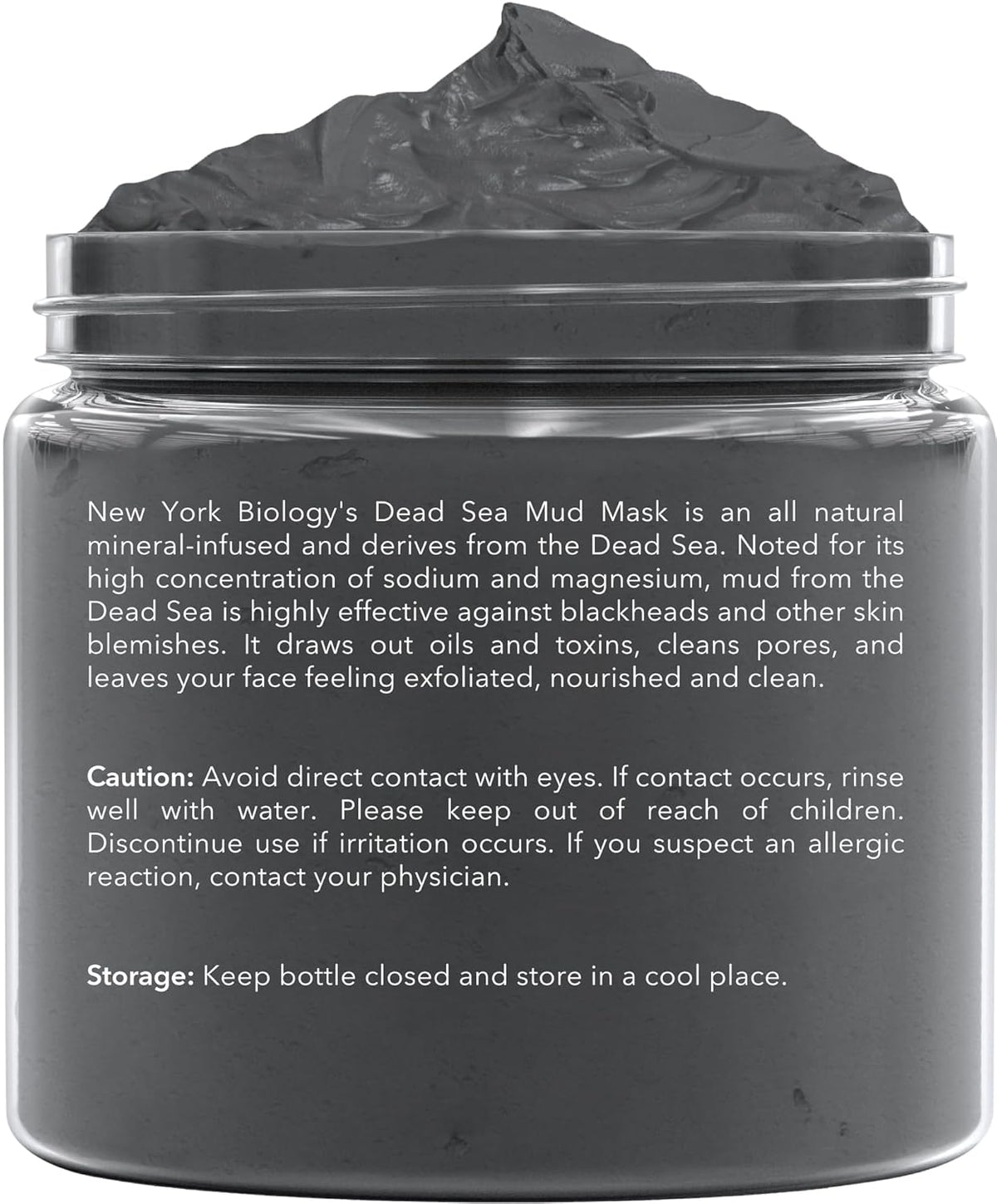 New York Biology Dead Sea Mud Mask for Face and Body | with Lavender | Spa Quality Pore Refiner for