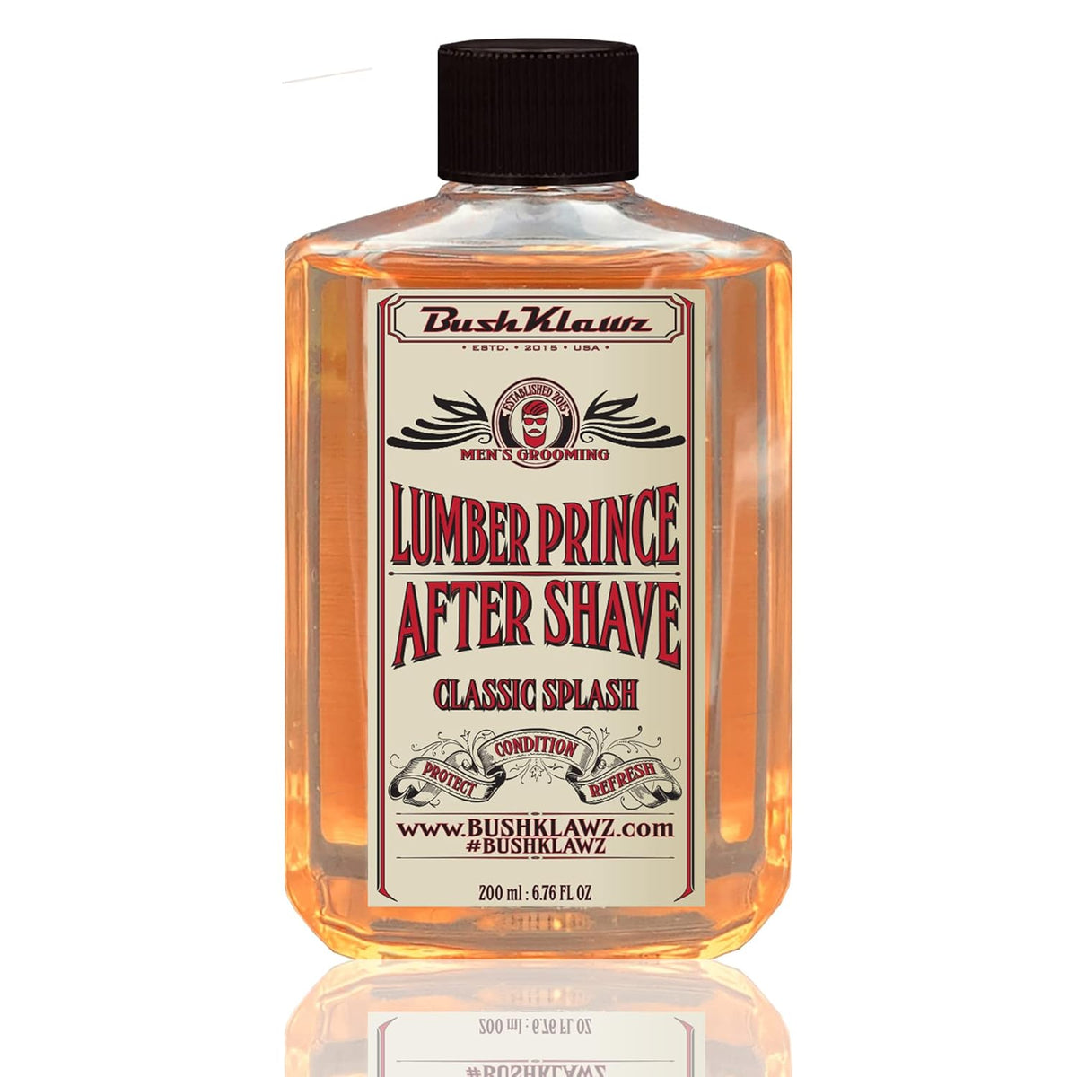 Classic Refreshing Cooling Soothing Barbershop After Shave Lotion Balm Toner Splash Lumber Prince