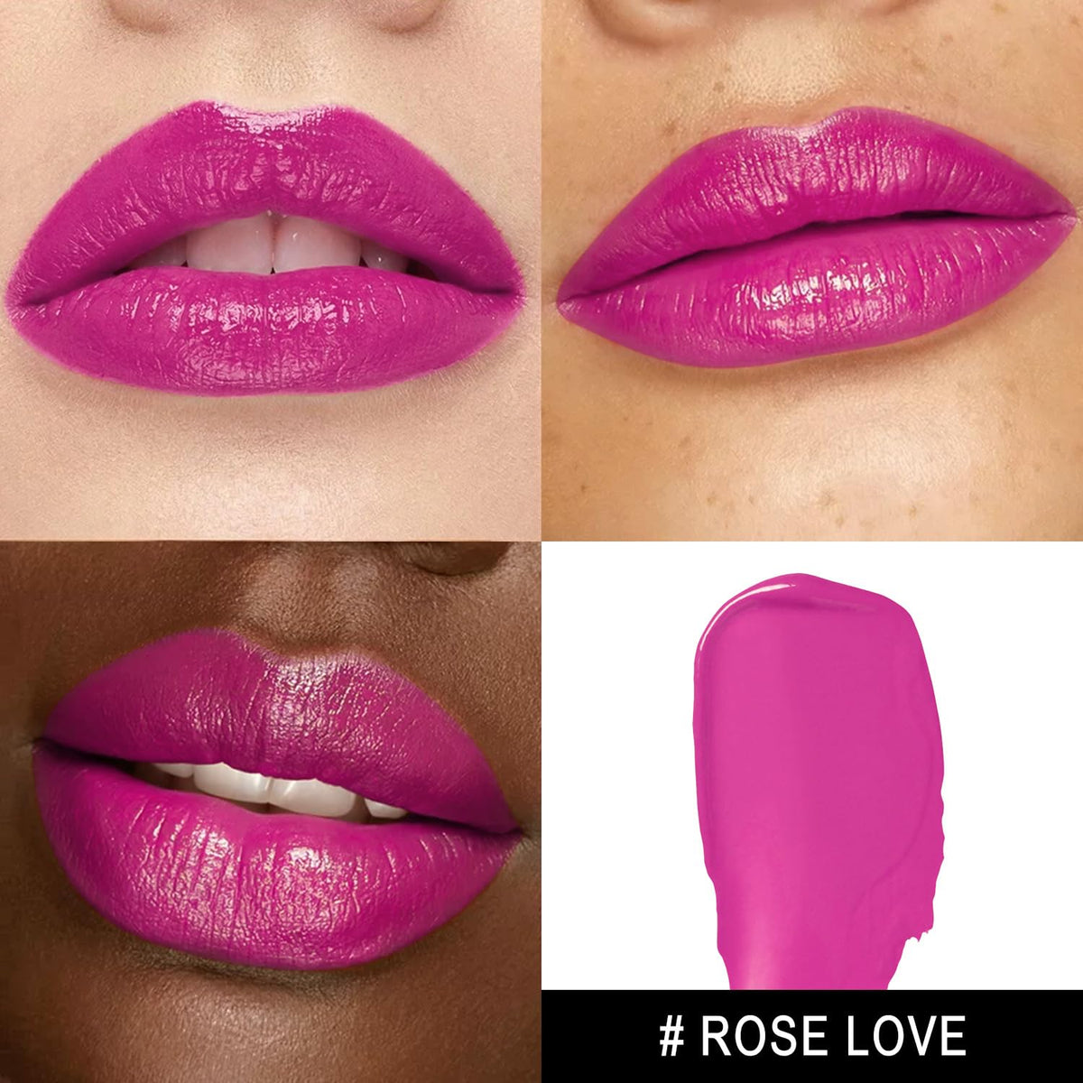 MAKI YIKA Moisture Purple Lipstick for Women Hydrate Lip Gloss for Dry Cracked Lips Weightless