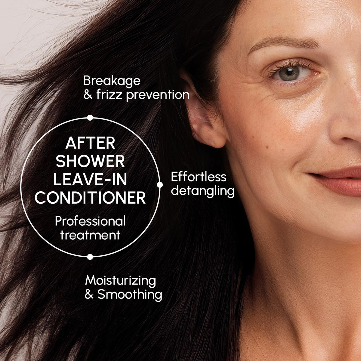 MAREE Leave In Conditioner for Dry Damaged Hair - Leave In Conditioner for Curly Hair with Keratin