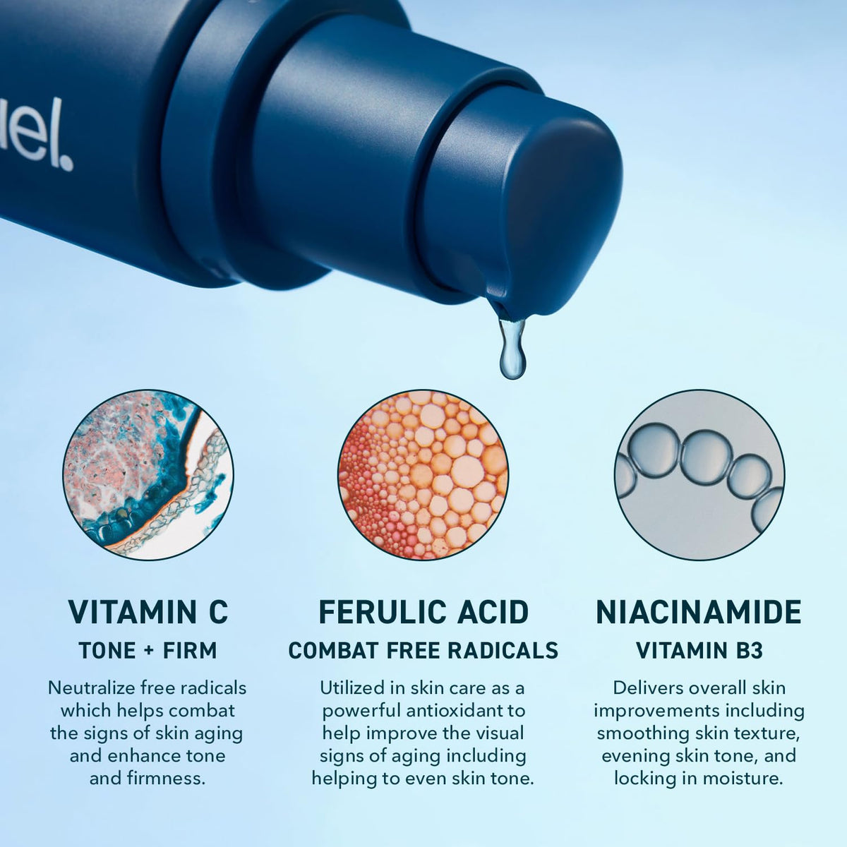 Skin Lucent-C, Vitamin C Serum for Face. Professional Facial L-Ascorbic Acid, Ferulic Acid Formula