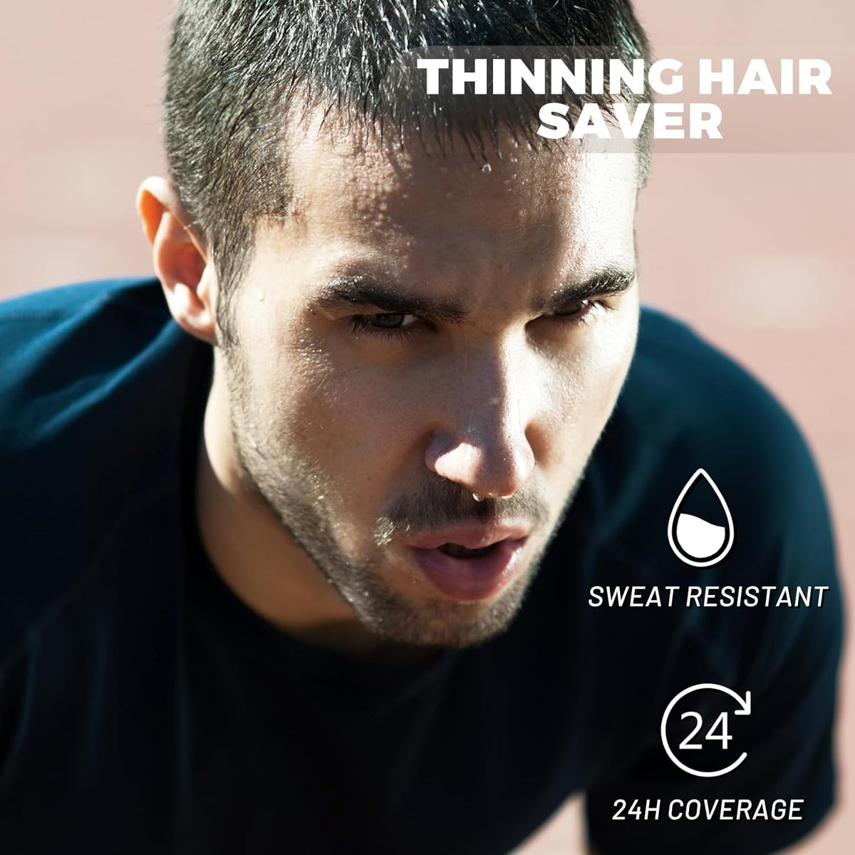 SOVONCARE Hair Fibers for Thinning Hair Medium Blonde, Hair Building Fibers for Bald Spots