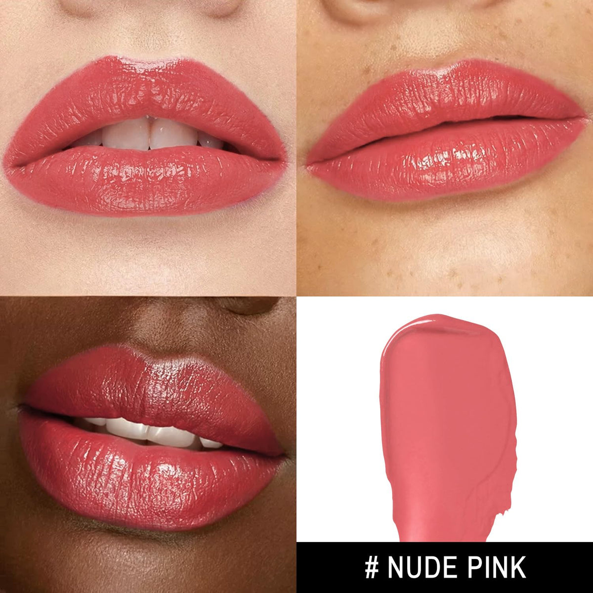 MAKI YIKA Moisture Pink Lipstick for Women Hydrate Lip Balm for Dry Cracked Lips Weightless Glossy