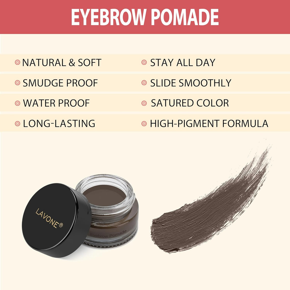 LAVONE Hair-Like Eyebrow Pen Makeup kit, Eyebrow Pencils for Women with Waterproof Microblading