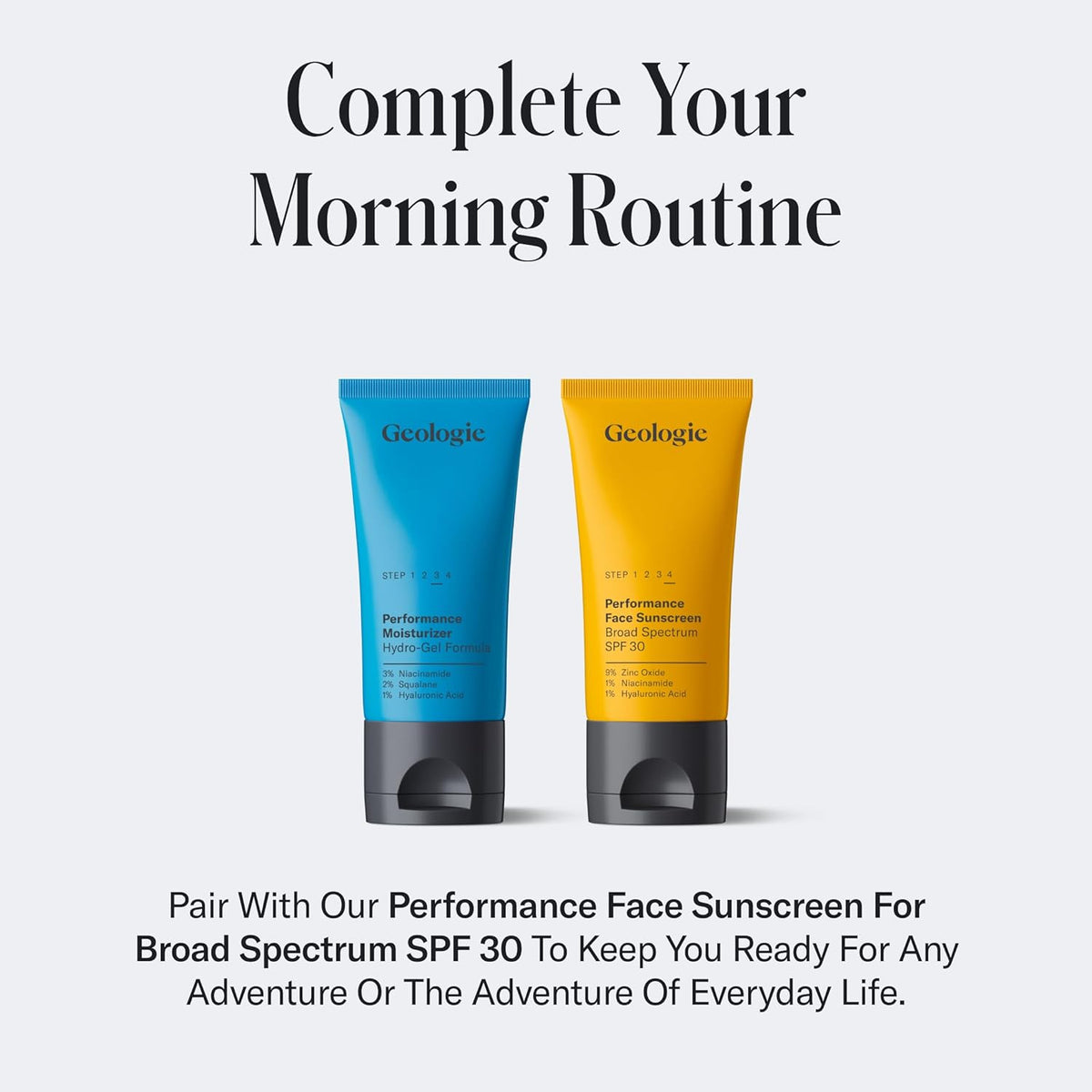 Geologie Oil Free Gel Moisturizer Cooling, Ultra Light Daily Face Moisturizer with Hyaluronic Acid