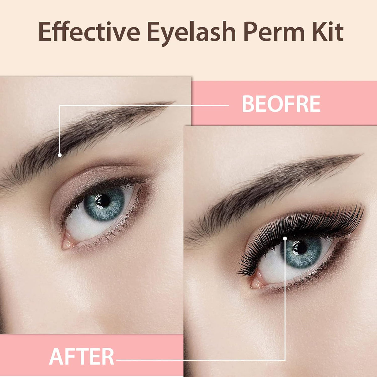 ICONSIGN 2025 Upgraded Lash Lift Kit, Professional Semi-Permanent Curling Eyelash Perm Kit Suitable