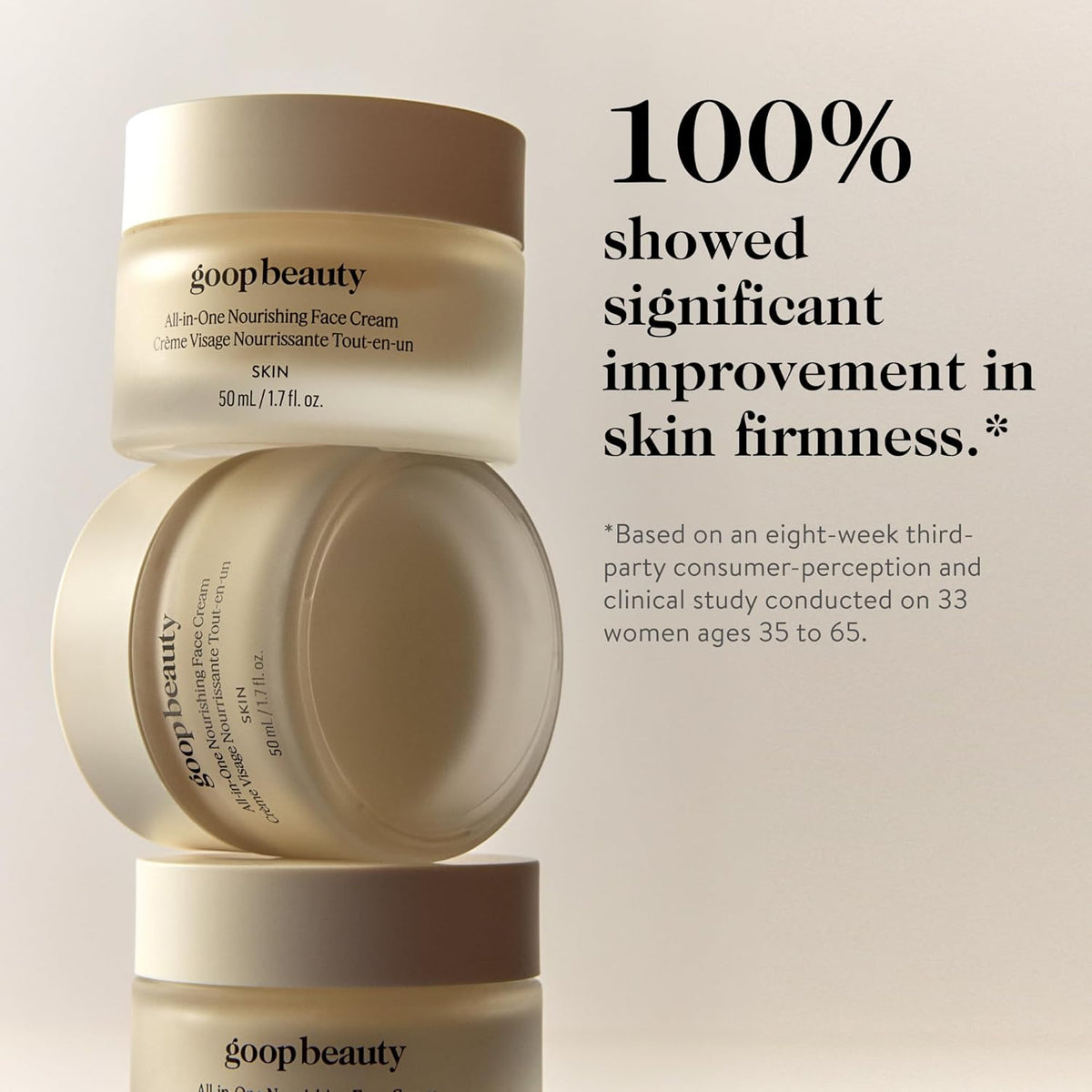 goop Beauty Nourishing Face Cream | Improves Firmness, Elasticity, & Brightness | Botanicals