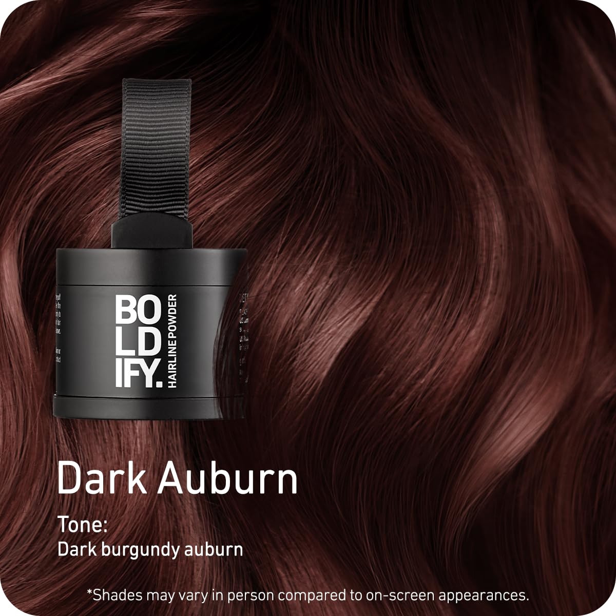 BOLDIFY Hairline Powder - Root Touch Up Hair Color for Gray Coverage - Bald Spot Concealing Hair
