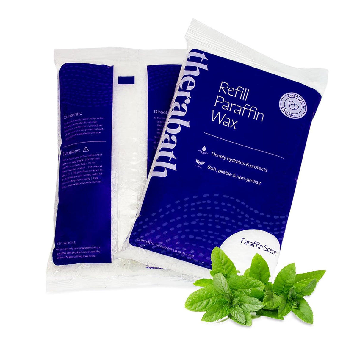Therabath Paraffin Wax Refill - Thermotherapy - For Hands, Feet, Body - Deeply Hydrates & Protects