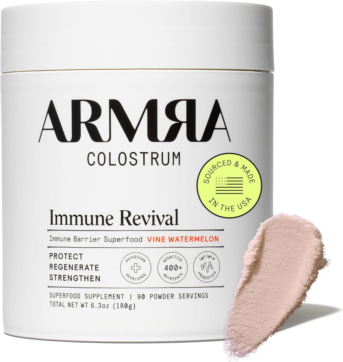 ARMRA Colostrum™ Powder | Vine Watermelon | Gut Health & Bloating | Skin & Hair | Immunity | Keto
