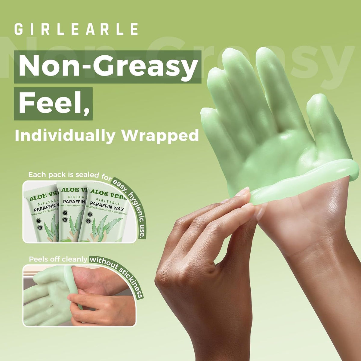 Paraffin Wax Refills 10 Packs for Paraffin Wax Bath Machine - for Dry Cracked Skin on Hands, Feet