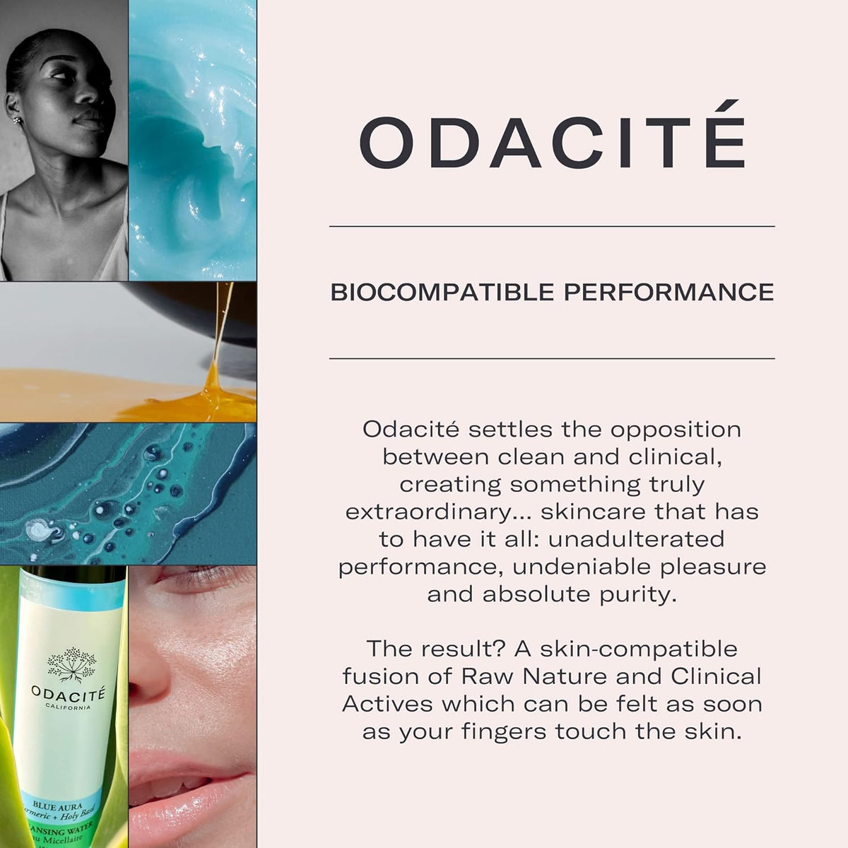 ODACITE Odacité Gua Sha for Face Crystal Contour – Blue Sodalite Facial Massager - Scraping Massage