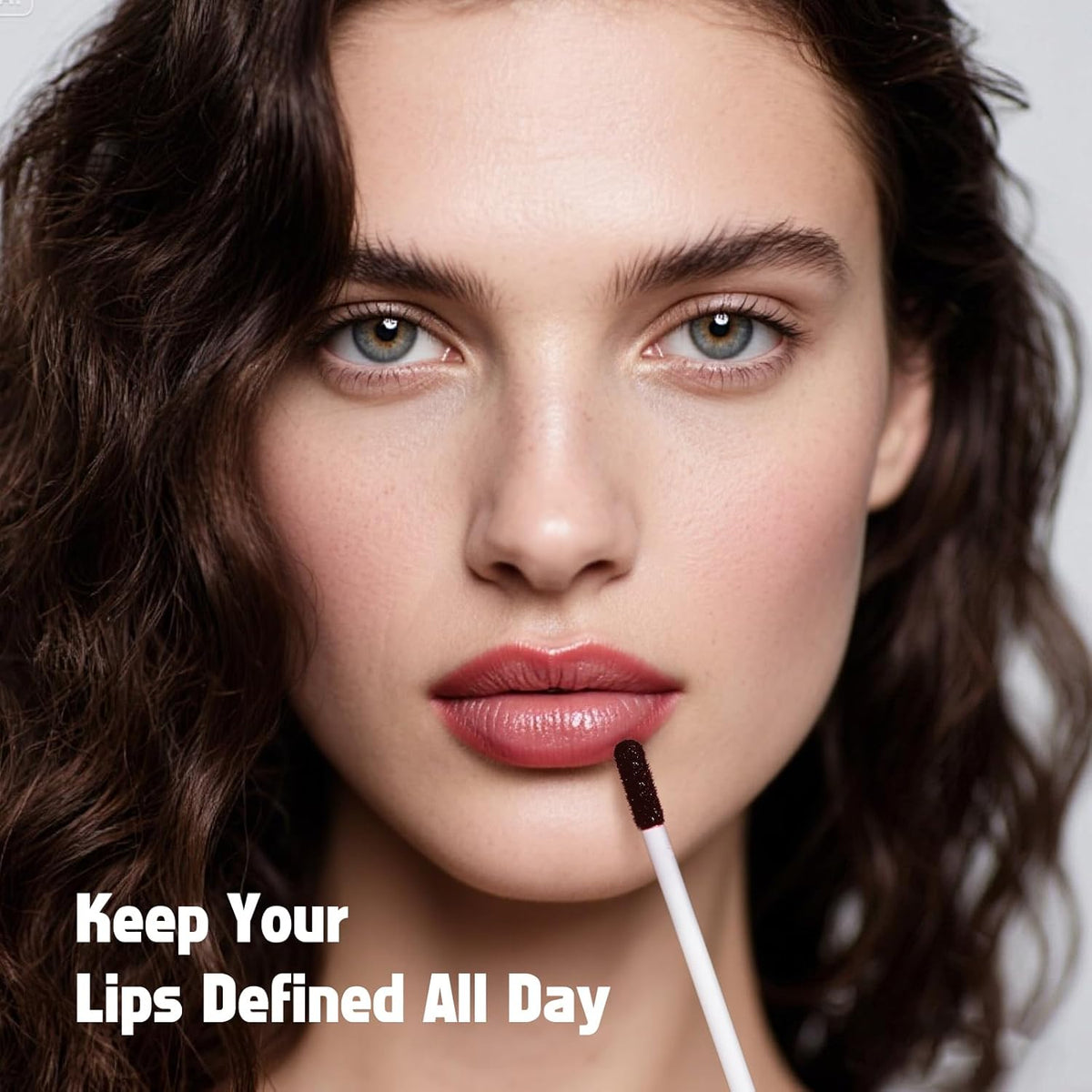 KIMUSE Peel Off Lip Liner Stain, Long Lasting Lip Tint Stain Peel Off, Waterproof, Transfer-Proof
