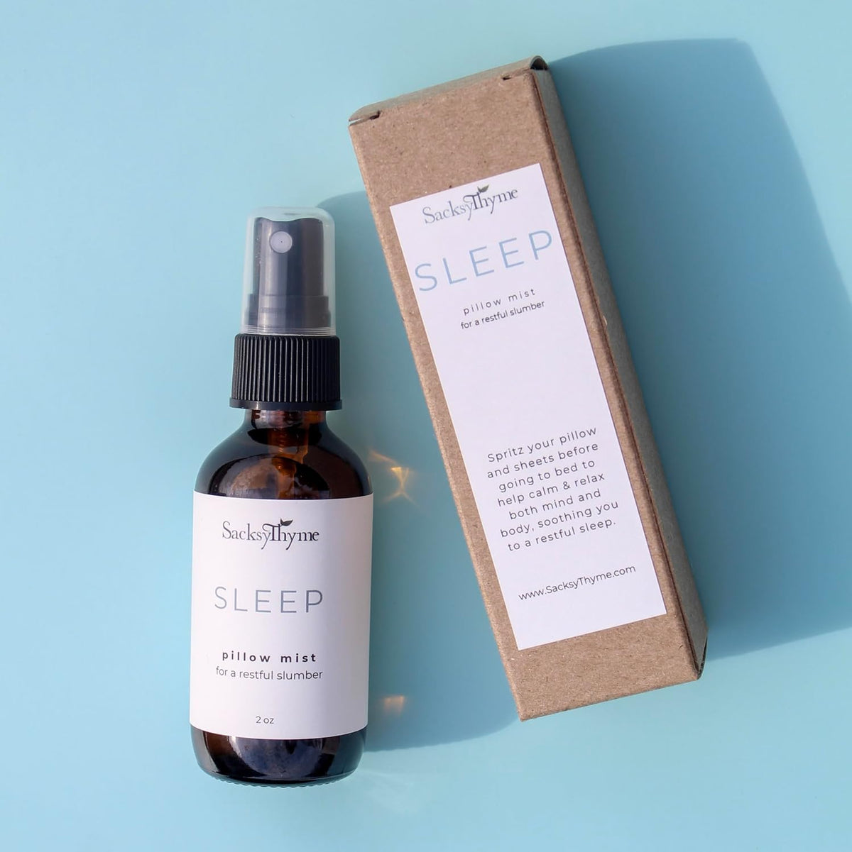 Sleep Pillow Spray - Calming Aromatherapy Bedroom Spray, Soothing Linen Pillow Mist, Plant Based