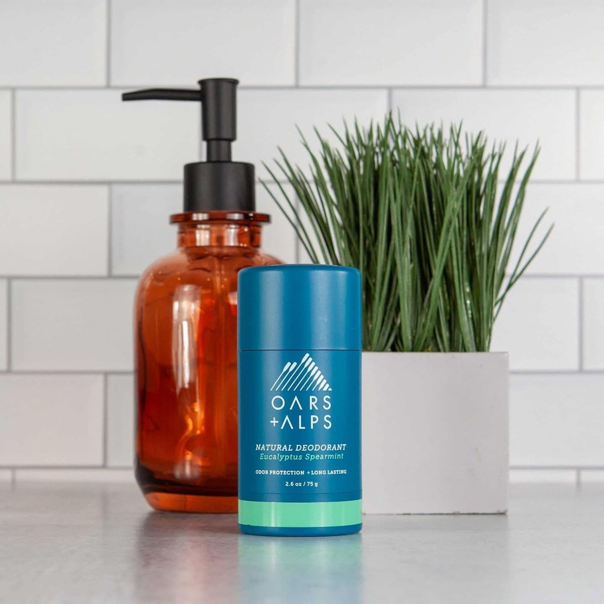 Oars + Alps Aluminum Free Deodorant for Men and Women, Dermatologist Tested and Made with Clean