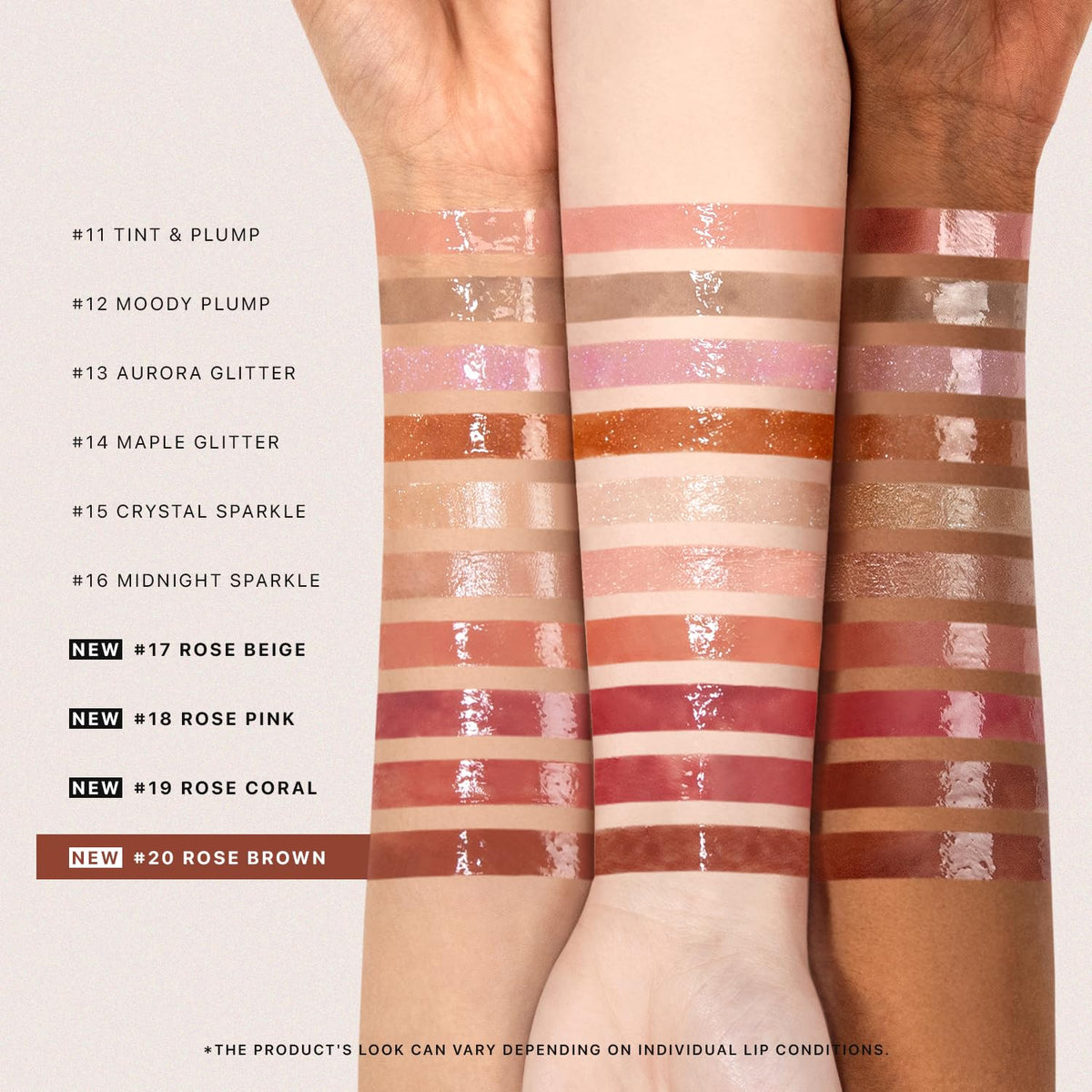 Nature Republic HONEY MELTING LIP (20 ROSE BROWN) SOFT LIP STICK, Hydrating Gloss, Moisturizing