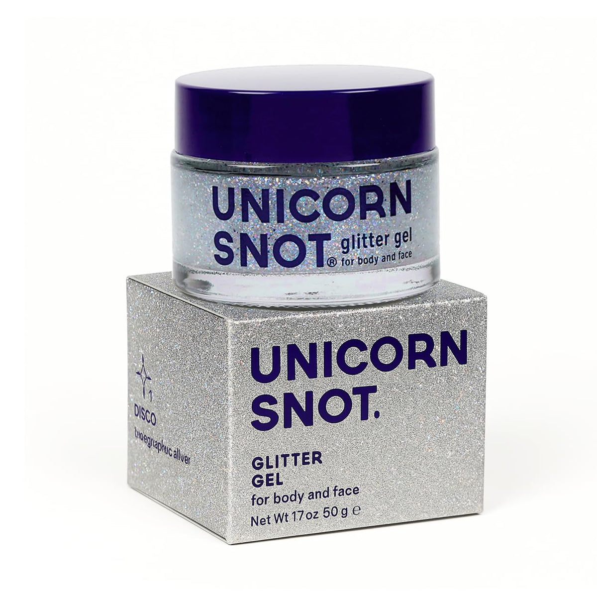 UNICORN SNOT Holographic Face Glitter & Body Glitter Gel: Glitter Makeup, Hair Glitter, Festival
