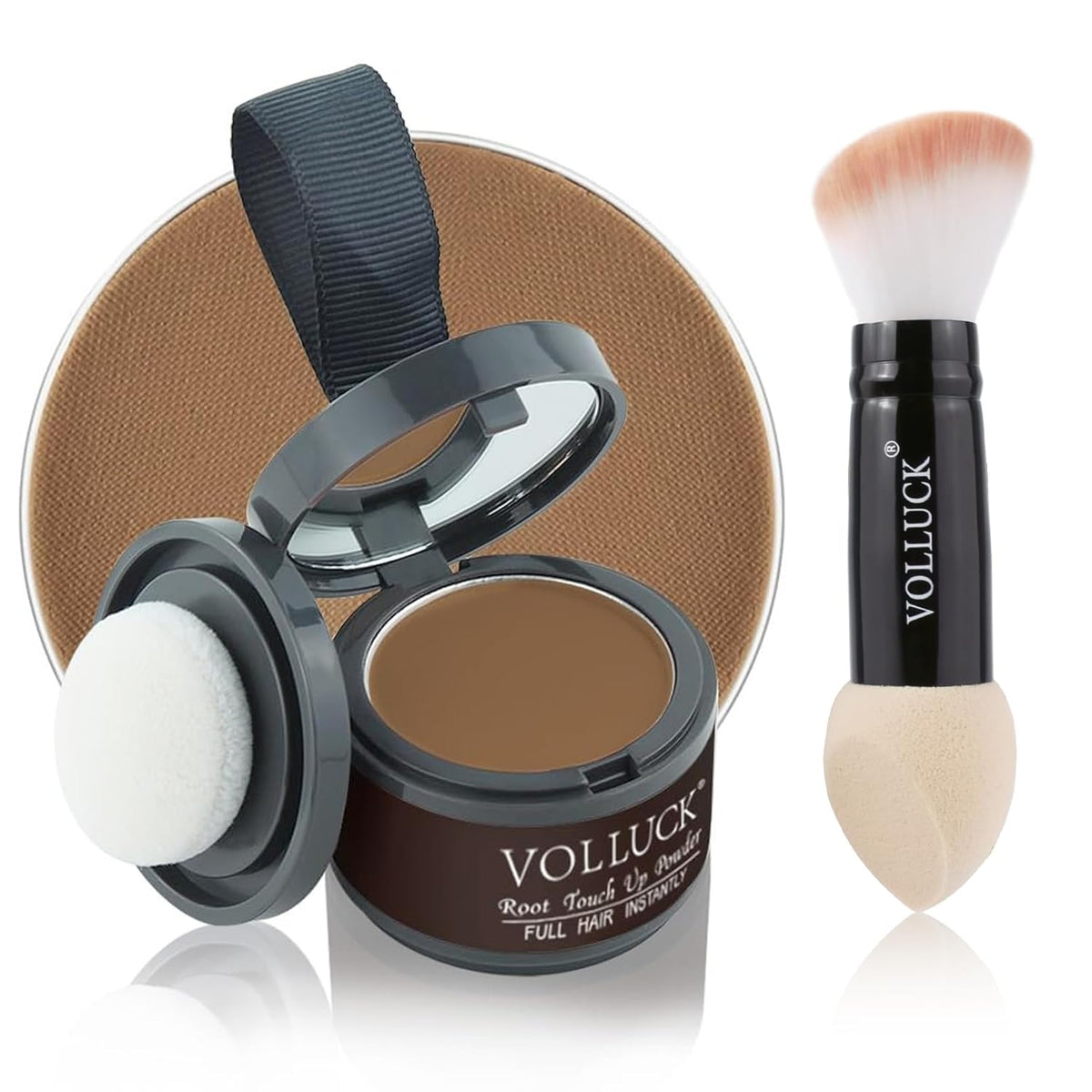 Root Touch Up Hair Powder, Instantly Gray Hair Root Cover Up Hairline Powder, Hair Concealer For