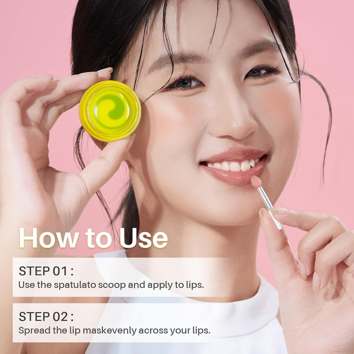 3-in-1 Dual-Color Sleeping Lip Mask Set – Blueberry, Grape and Lemon, Hydration & Repair for Dry