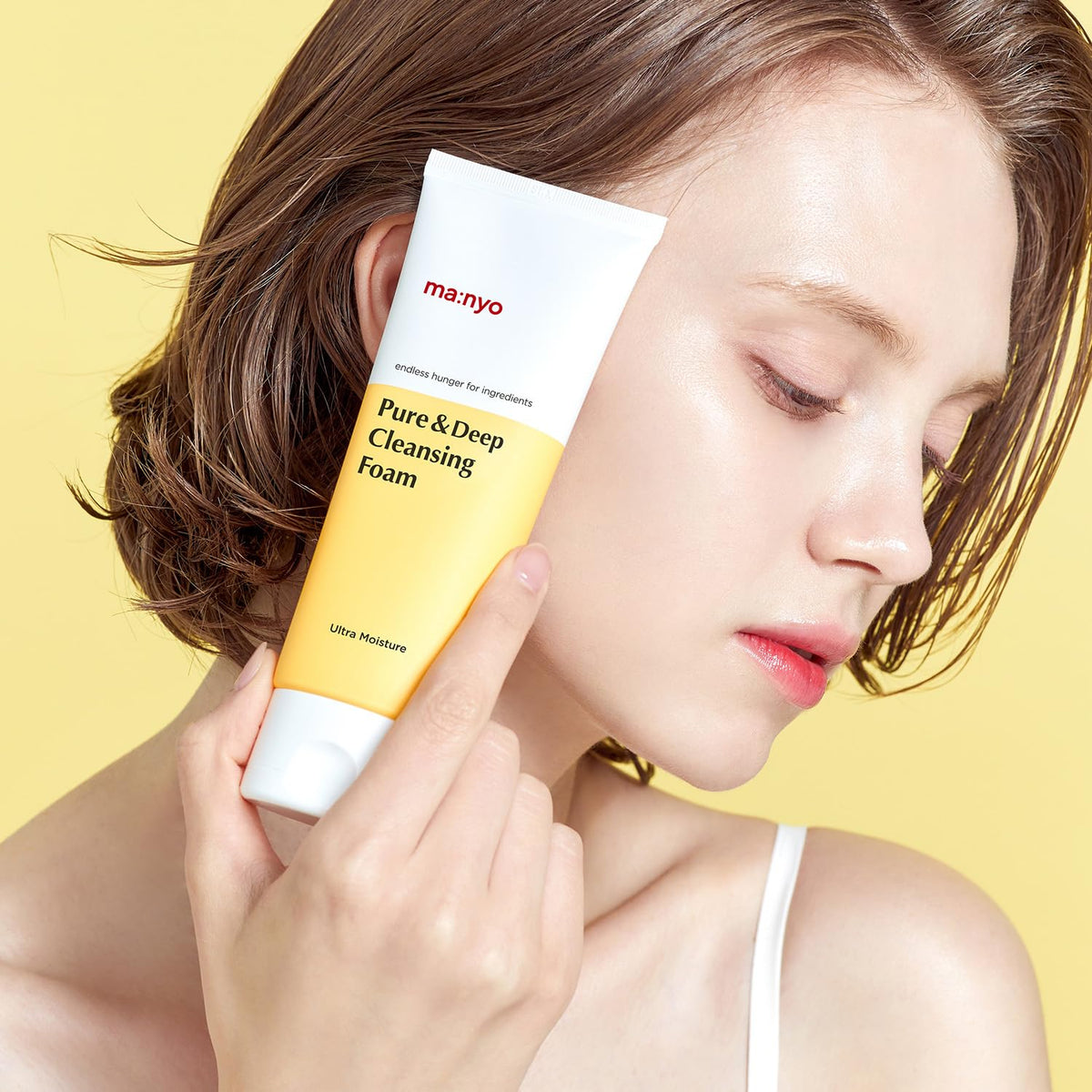manyo Pure & Deep Cleansing Foam | Gentle Face Wash with Natural Ingredients | Removes Impurities &