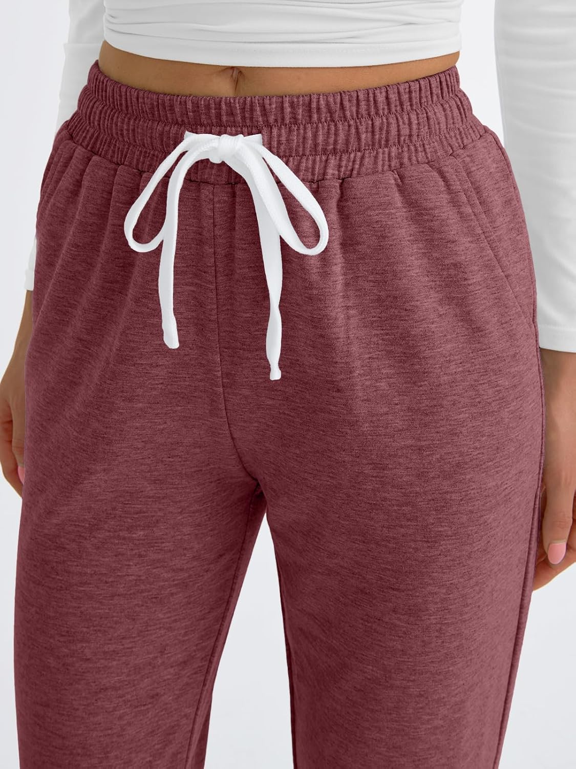 AUTOMET Sweatpants Women with Pockets Lounge Pajama Travel Pants Work Joggers Fall Clothes Winter