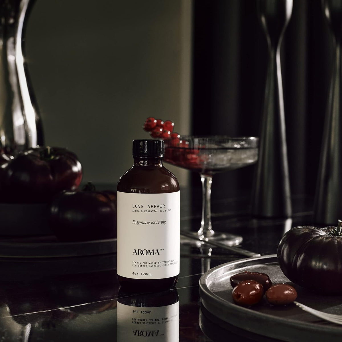 AromaTech Santal & Love Affair Set | Aroma Diffuser Essential Oils Blend of Santal Cardamom