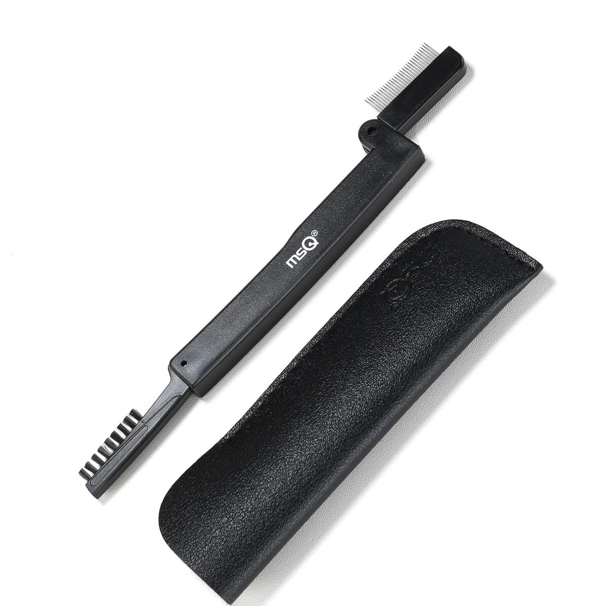 Eyelash Comb MSQ Eyelash Separator Folding Eyelash Comb Brow Brush Mascara Applicator Eyelash &