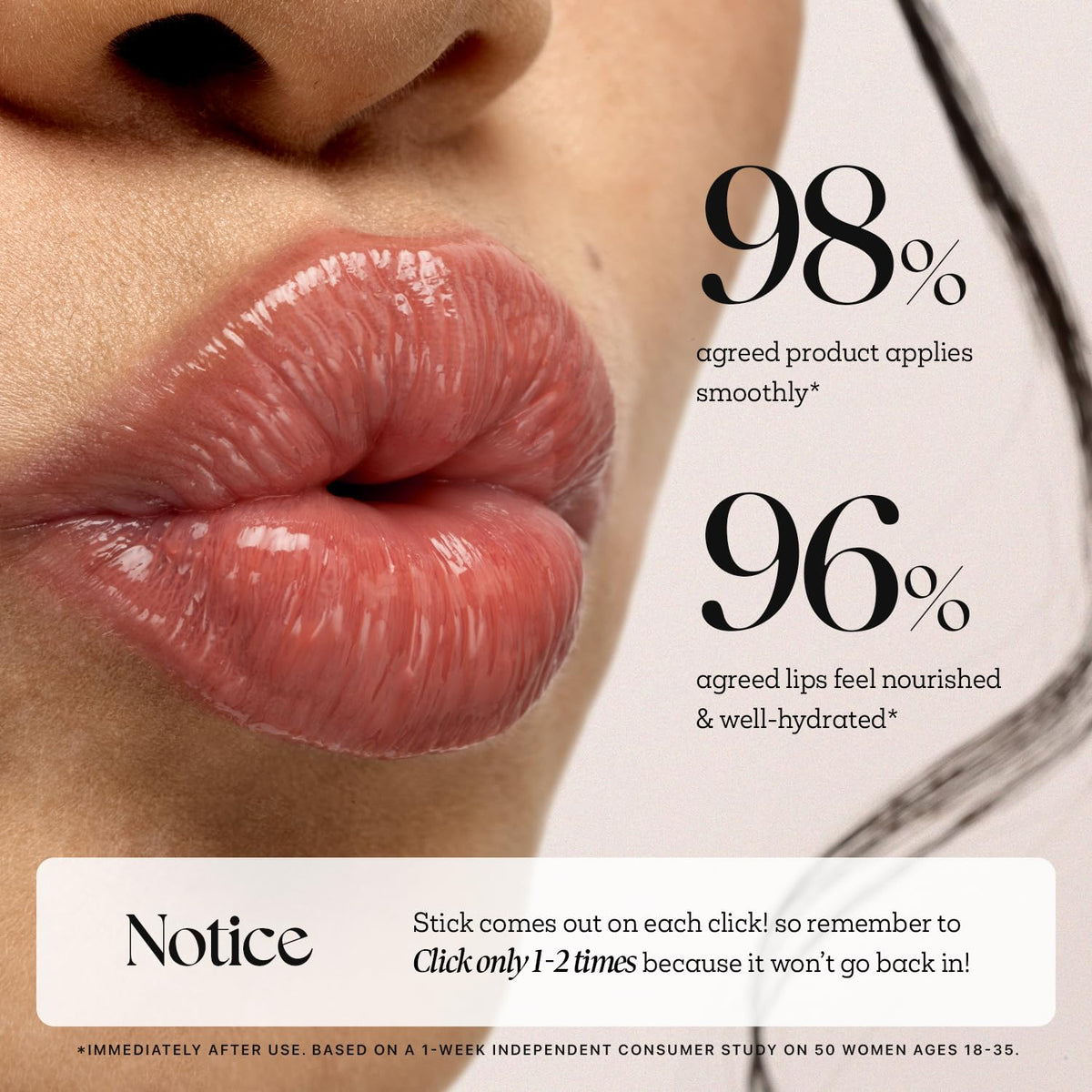 Nature Republic HONEY MELTING LIP (19 ROSE CORAL) SOFT LIP STICK, Hydrating Gloss, Moisturizing