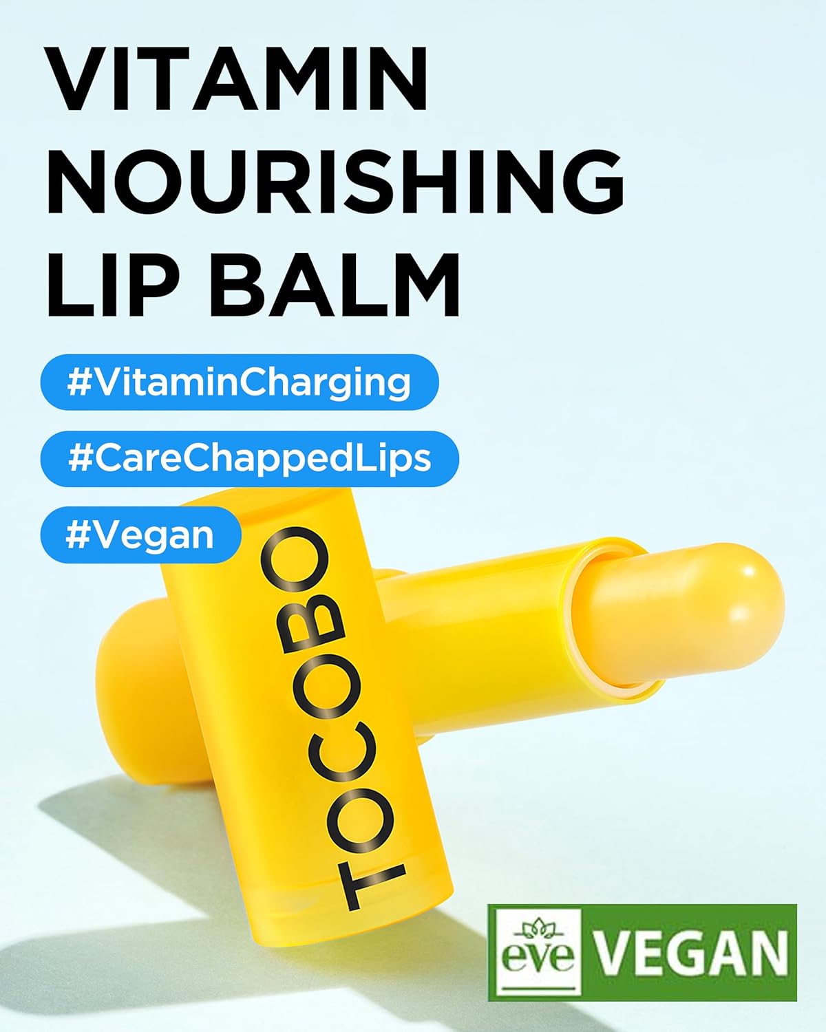 TOCOBO Vitamin Nourishing Lip Balm 19g | Nourishing Moisturizing Vegan lip Balm for Dry Lip &