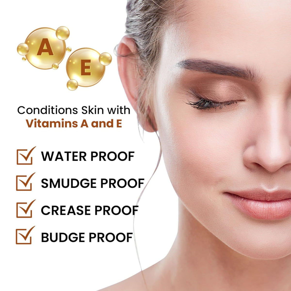 Mommy Makeup Any Wear Creme Eyeshadow - Waterproof, Crease-Proof, Long Lasting, High Pigment