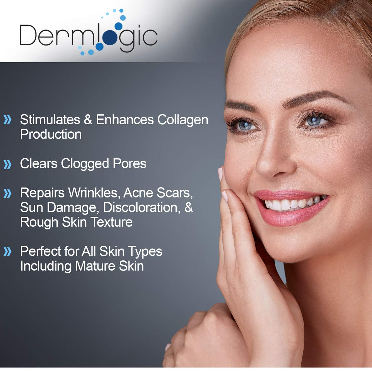 Anti Aging Resurfacing Peel Pads- Triple Action Chemical Peel Pads Combined with Glycolic, Lactic